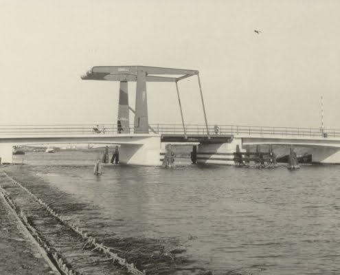 De Nagelerbrug over de Urkervaart 1952