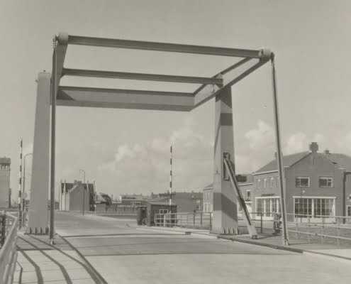 De Nagelerbrug over de Urkervaart 1953