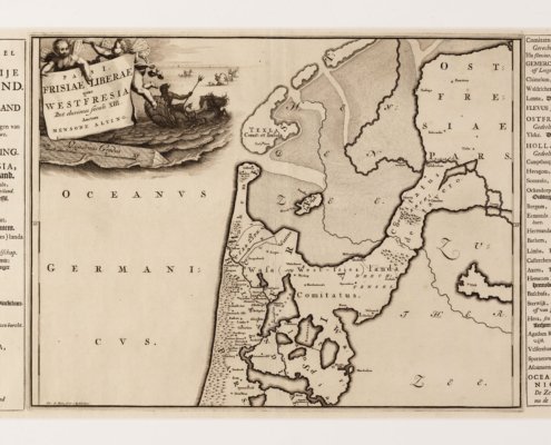 1697 Menso Alting 6: het Vrije Friesland na de 'overwateringen' uit de 13de eeuw