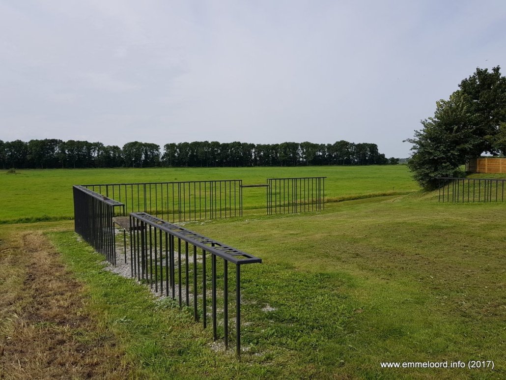 Markering begraafplaats