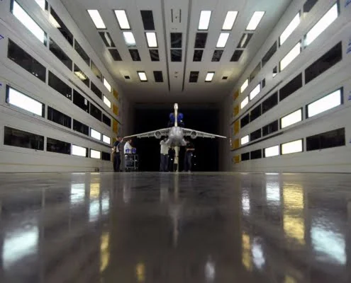 meetplaats windtunnel