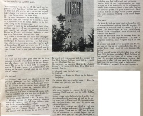 Het Carillon gedicht