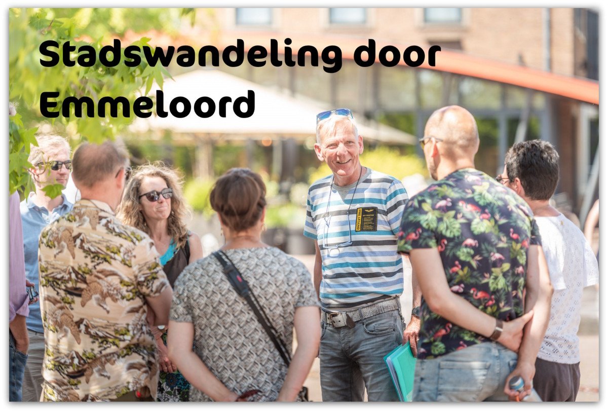 Stadswandeling door Emmeloord. Excursie, rondleiding. Gids