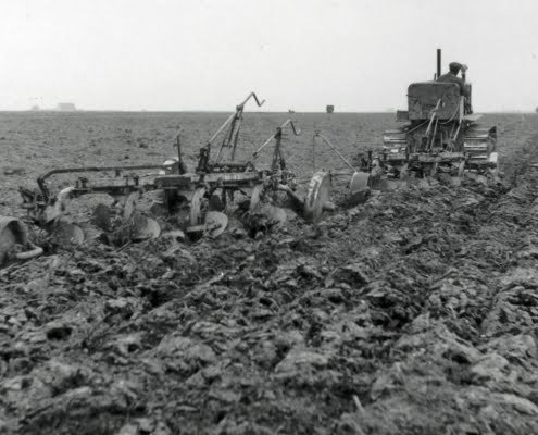 24 september 1952 op kavel E56 aan de Ketelmeerweg in de Noordoostpolder 2