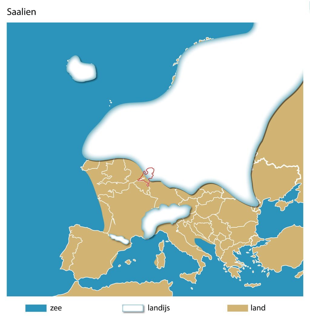 Schokland is in de ijstijd gevormd