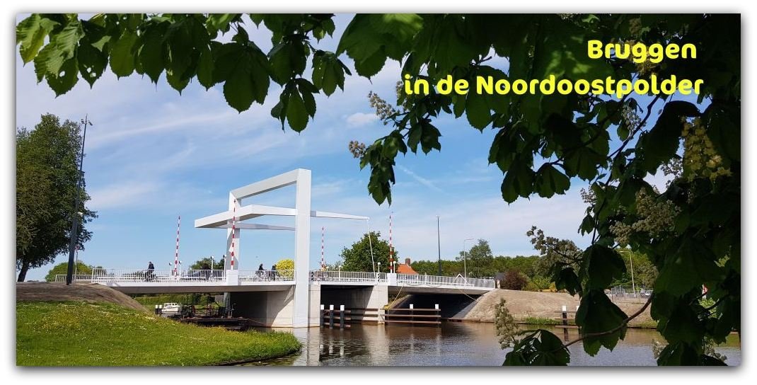 bruggen in de Noordoostpolder