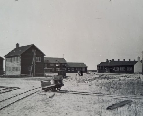 Spoorlijn op het Harmen Visserplein