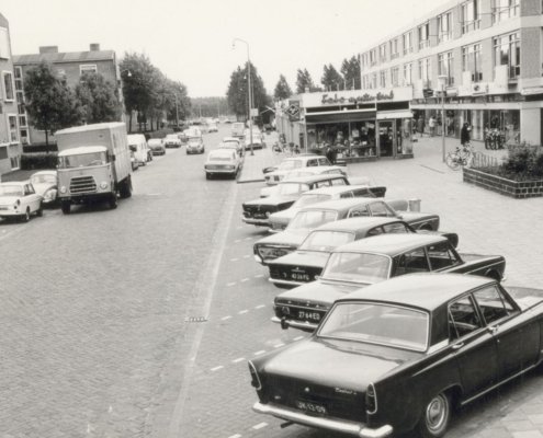 De Lange Nering gezien vanuit het westen juni 1968