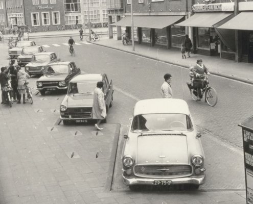 Het begin van de Lange Nering aan de zijde van De Deel juni 1968