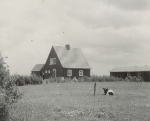 Oostenrijkse woning nabij Kraggenbrug 1950