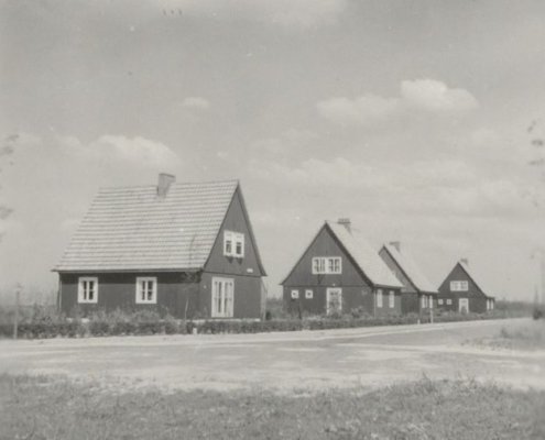 Oostenrijkse woningen aan de Acacialaan 1950