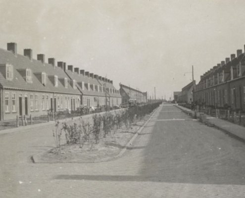 De Rietstraat mei 1947