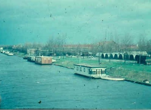 Vaarten - Landschappen-Espelervaart-met-woonarken-1957.jpg