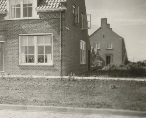 Hoek Zeeasterstraat en Lisdoddestraat 1947